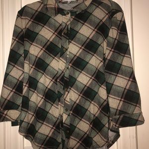 Super cute and comfortable flannel!